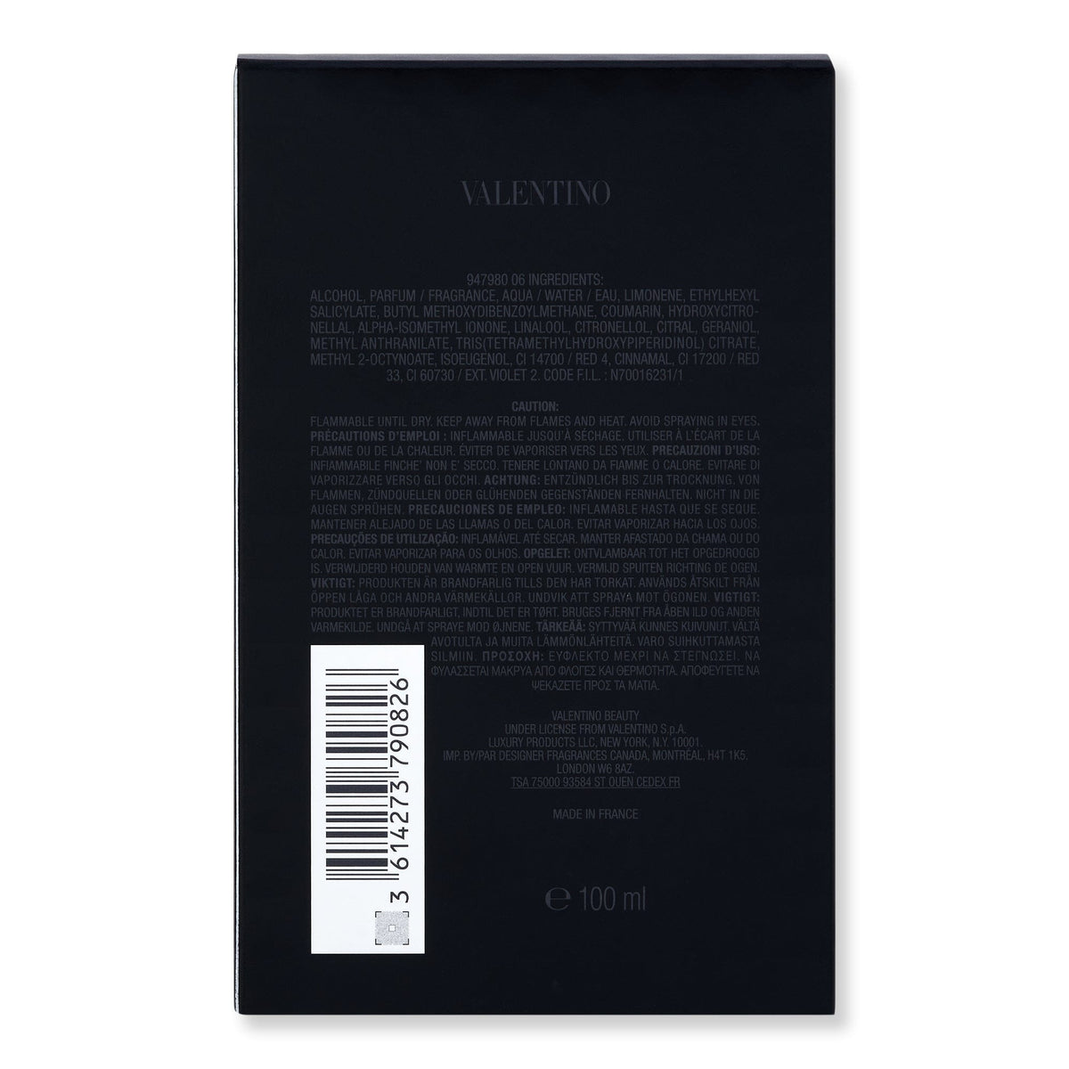 Valentino Valentino Born in Roma Uomo Eau de Parfum Intense Spray Perfume 