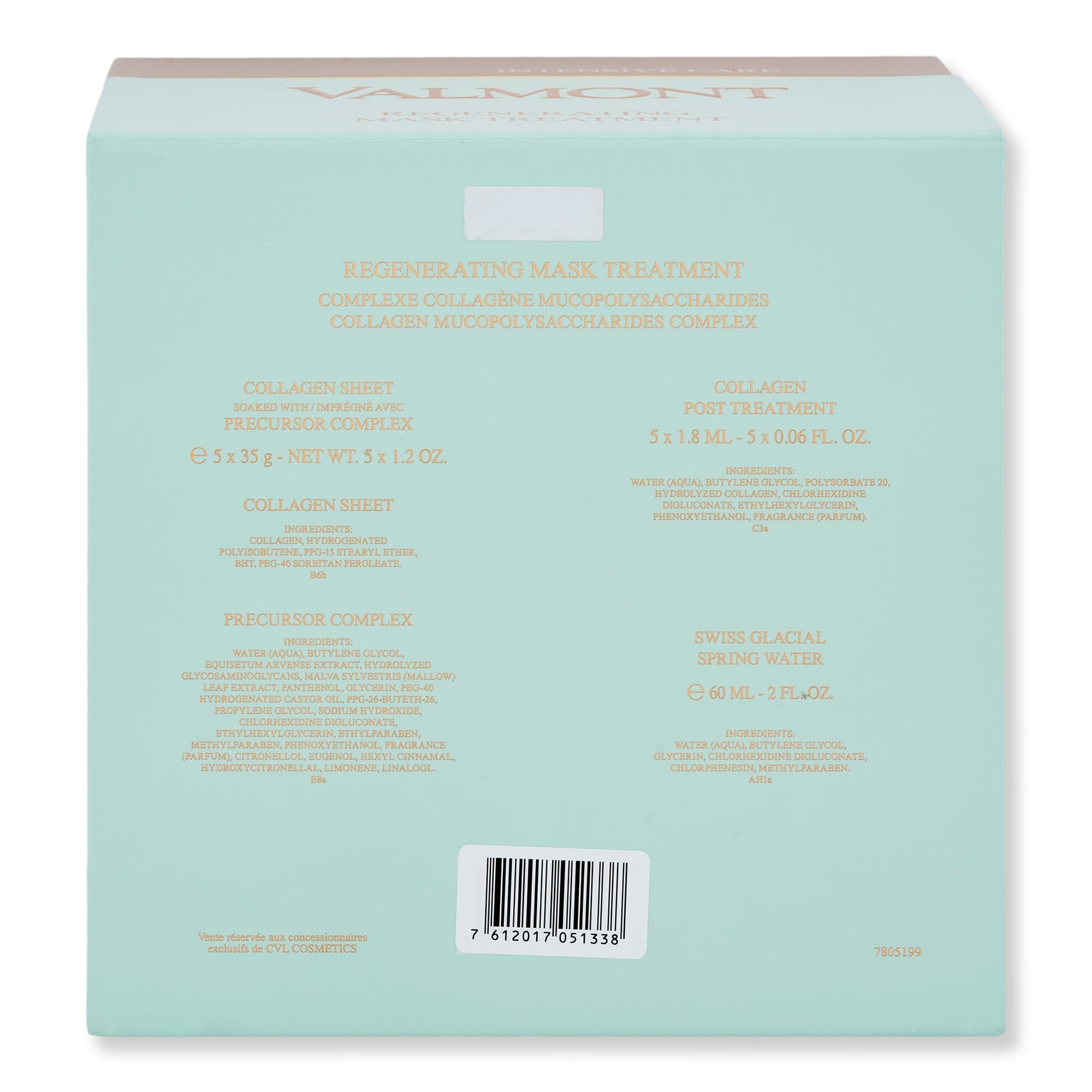 Valmont Valmont Regenerating Mask Treatment Face Masks 