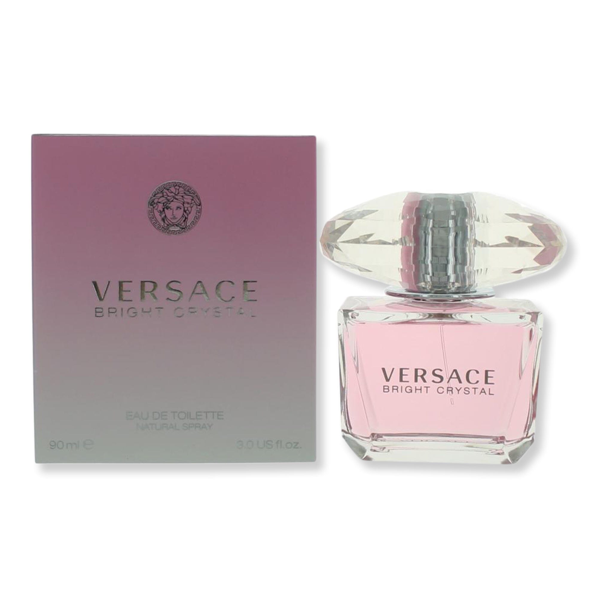 Versace Versace Bright Crystal Eau De Toilette for Women Perfume 3.0 oz 