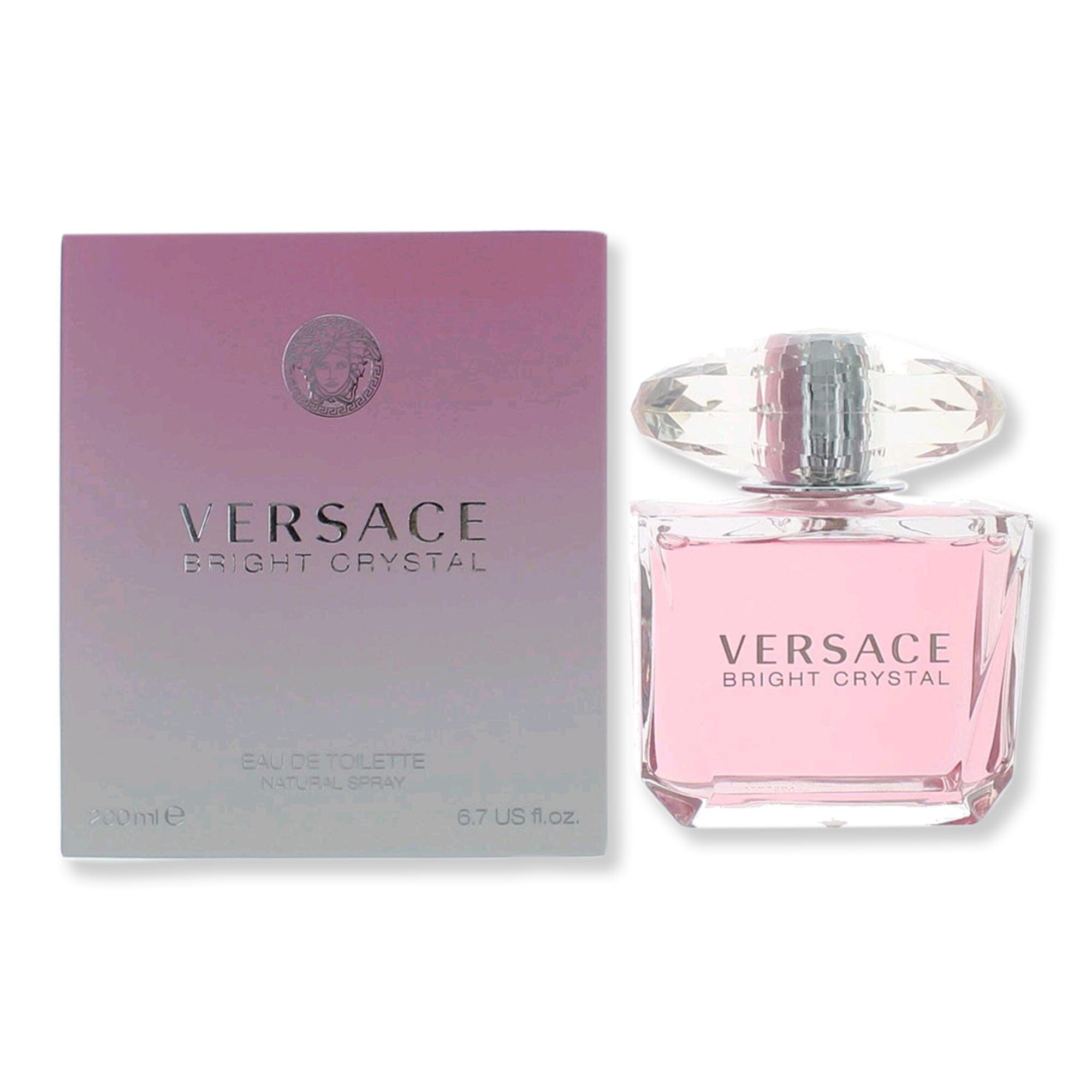 Versace Versace Bright Crystal Eau De Toilette for Women Perfume 6.8 oz 