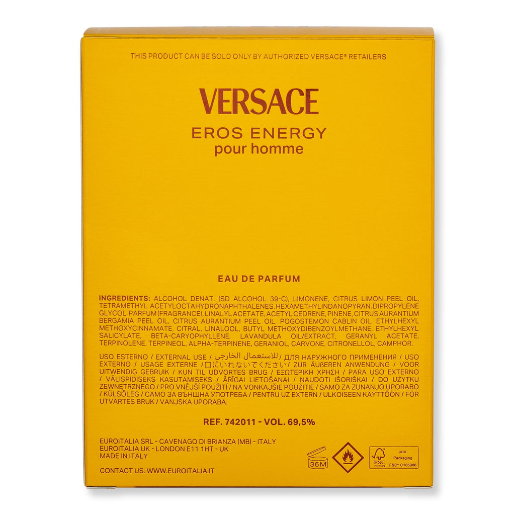 Versace Versace Eros Energy Eau De Parfum Spray Perfume 