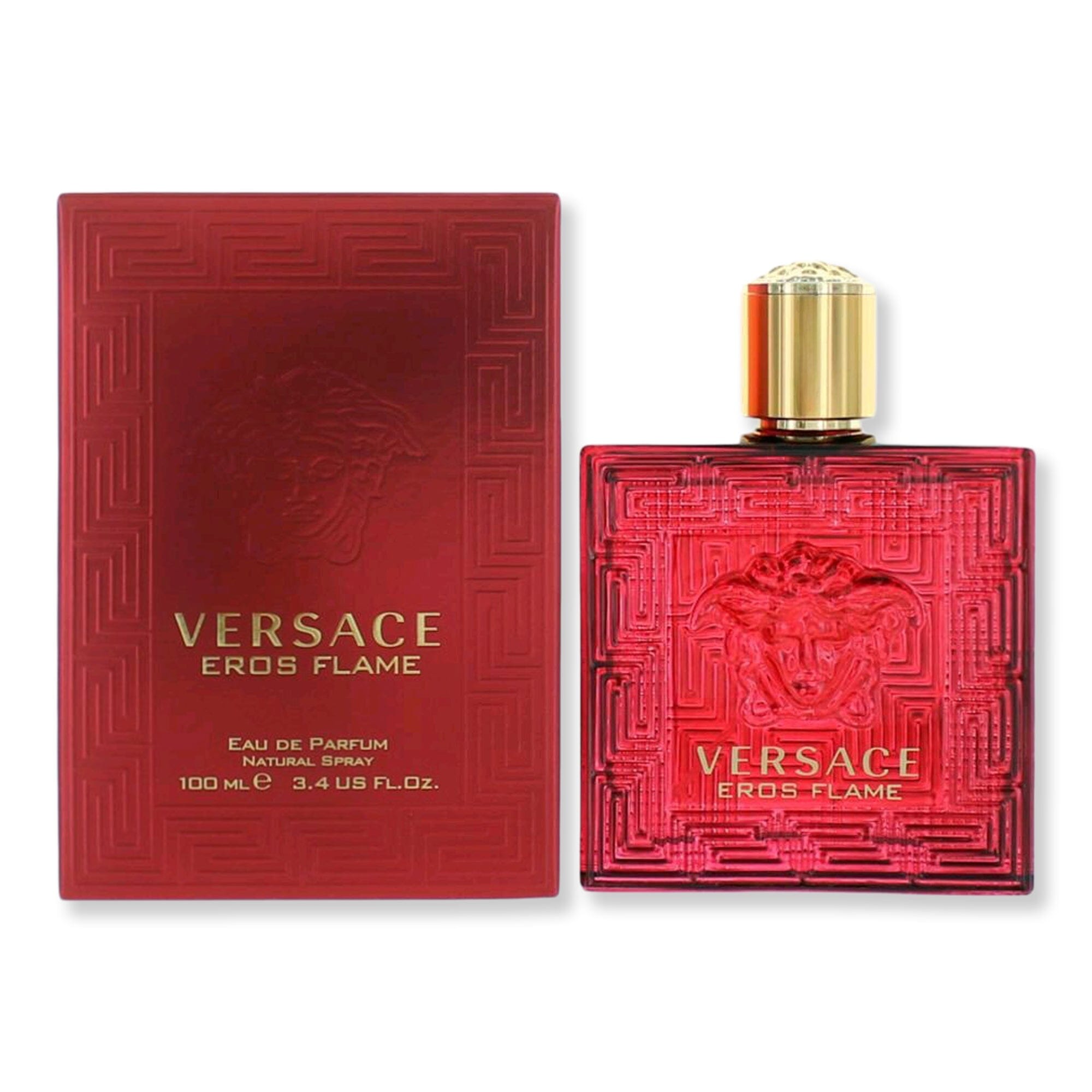 Versace Versace Eros Flame Eau De Parfum for Men Perfume 3.4 oz 
