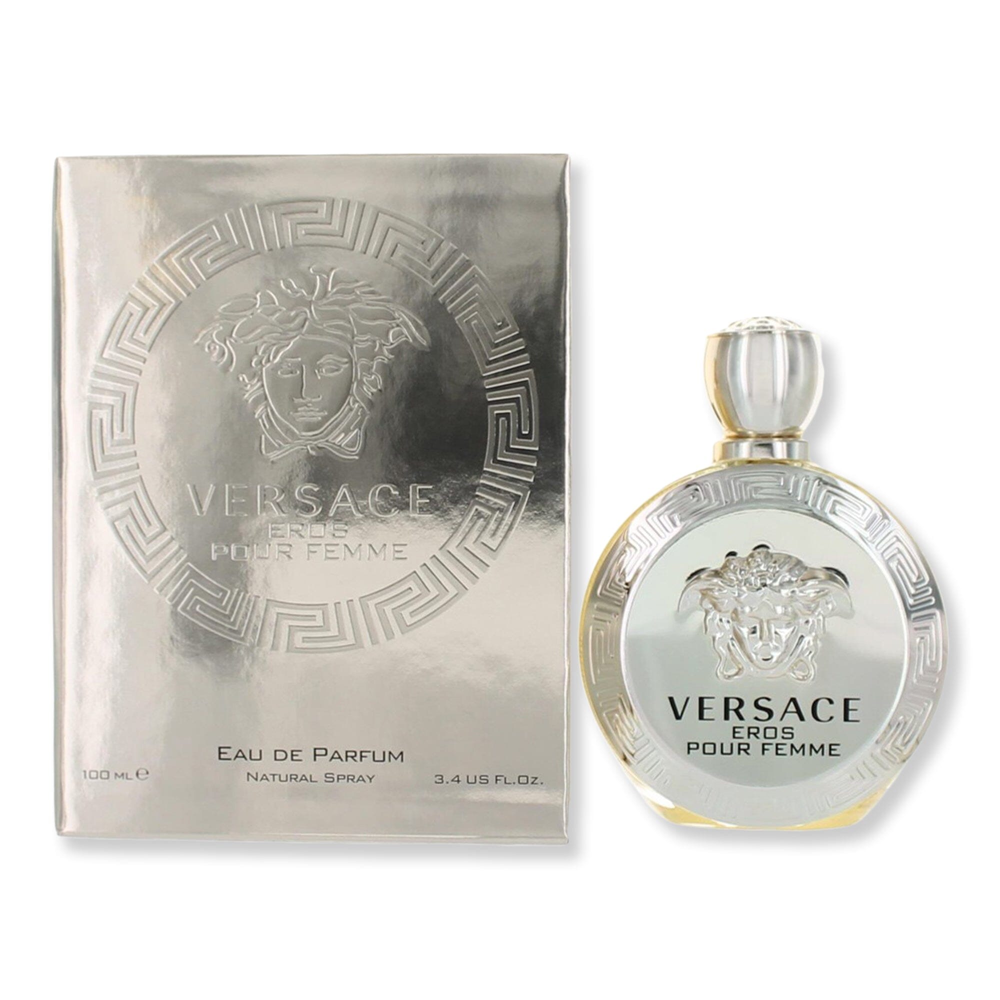 Versace Versace Eros Pour Femme Eau De Parfum Spray Perfume 3.4 oz / 100 ml 