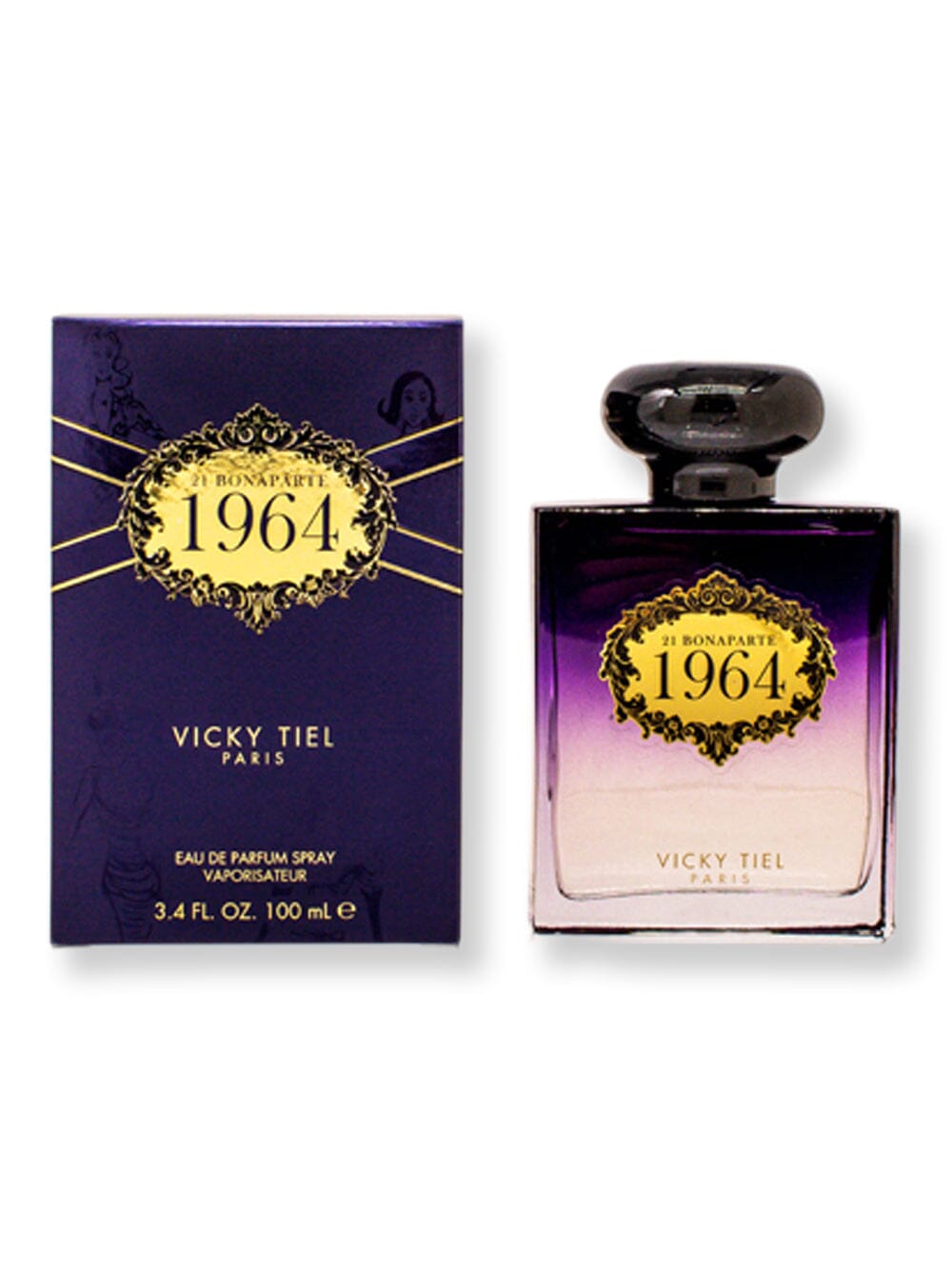 Vicky Tiel Vicky Tiel 21 Boneparte 1964 EDP Spray 3.4 oz100 ml Perfume 
