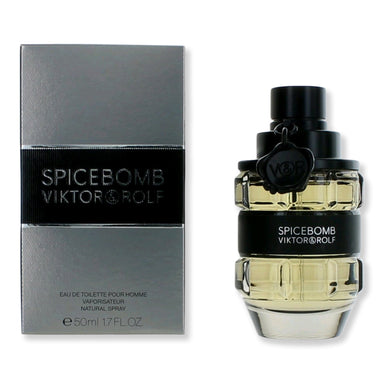 Viktor & Rolf Viktor & Rolf Spicebomb Eau De Toilette Spray For Men Perfume 1.7 oz 