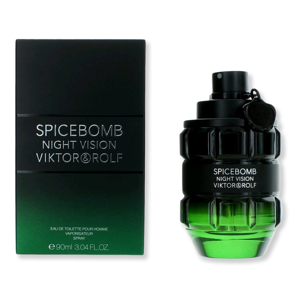 Viktor & Rolf Viktor & Rolf Spicebomb Night Vision Eau De Toilette Spray For Men Perfume 3 oz 
