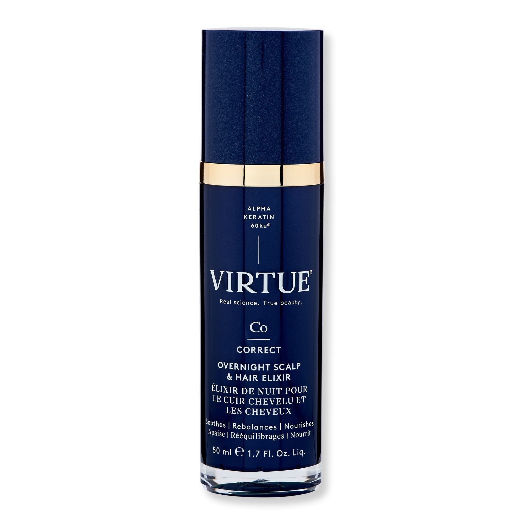 Virtue Labs Virtue Labs Overnight Scalp & Hair Elixir Hair & Scalp Repair 1.7 oz 
