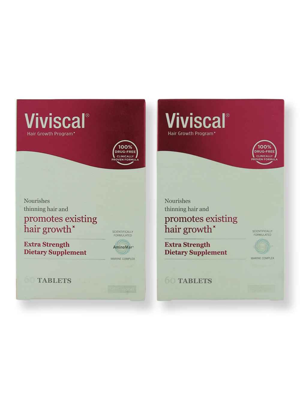 Viviscal Viviscal Extra Strength Hair Growth 60 Tablets 2 ct Hair Thinning & Hair Loss 