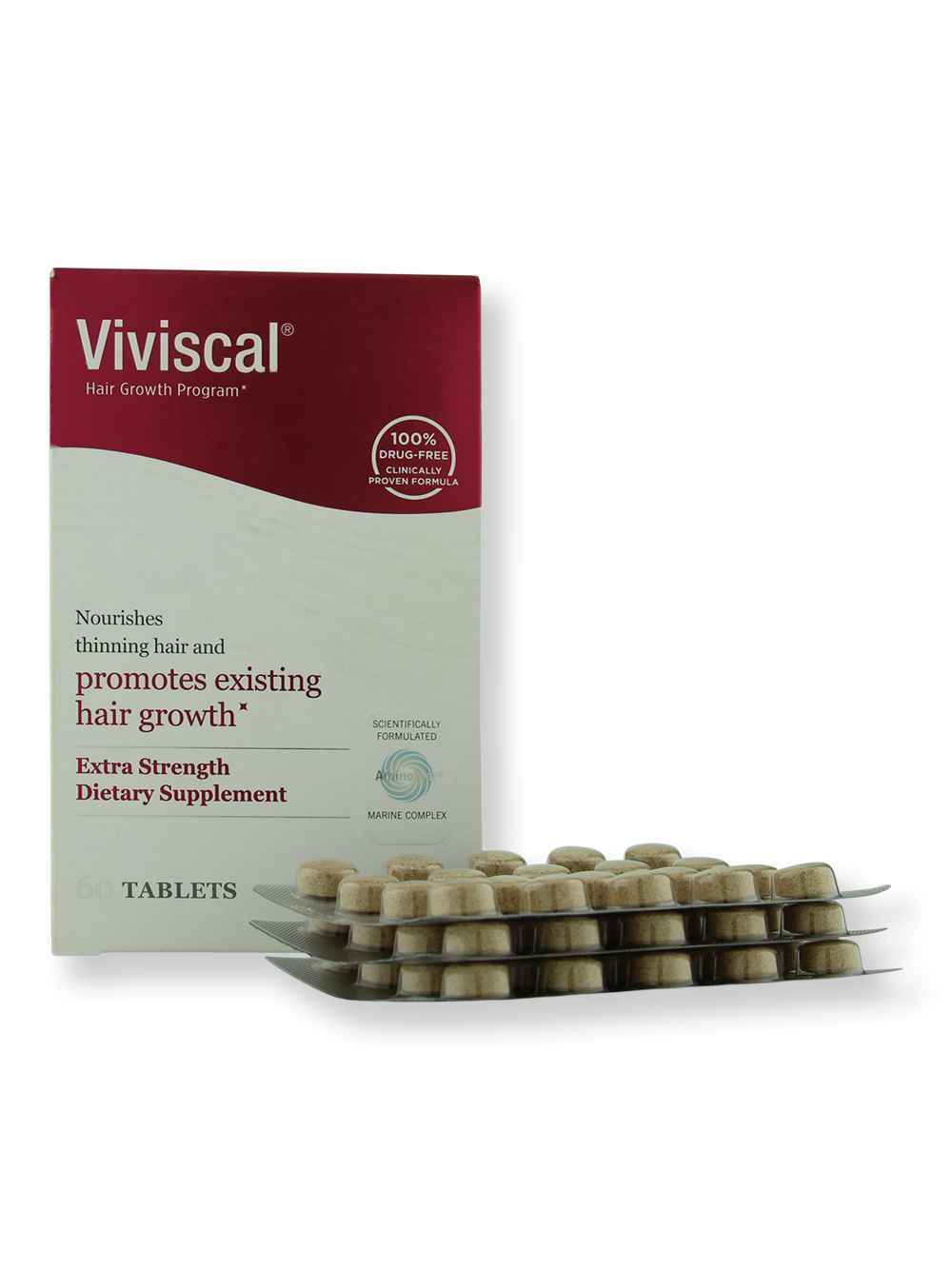 Viviscal Viviscal Extra Strength Hair Growth 60 Tablets Hair Thinning & Hair Loss 
