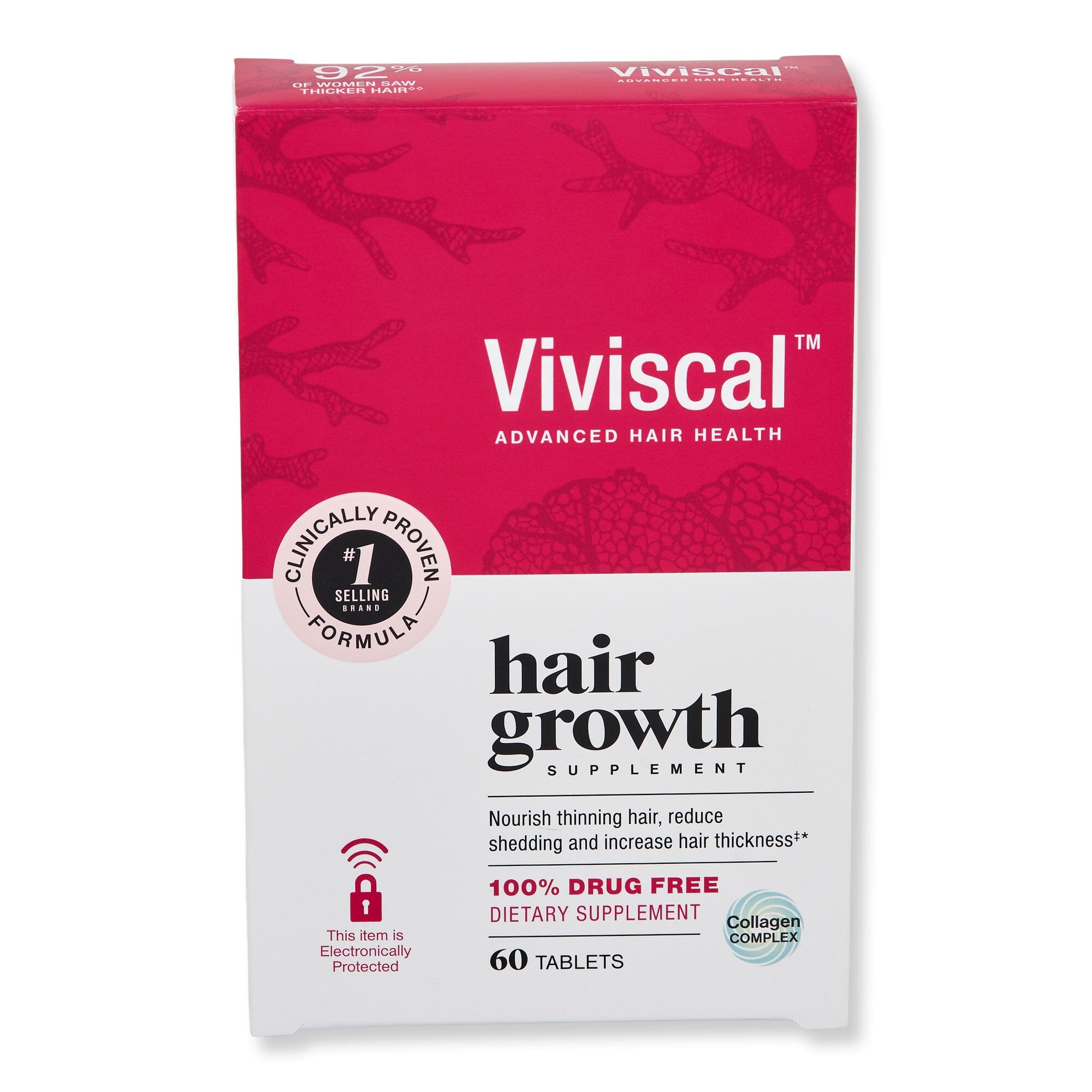 Viviscal Viviscal Extra Strength Hair Growth Supplement Wellness Supplements 60 Tablets 