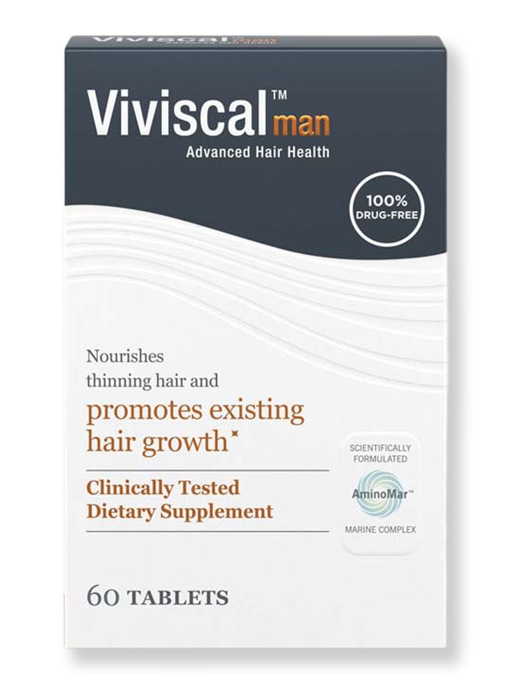 Viviscal Viviscal Men's Hair Growth Supplements Wellness Supplements 60 Tablets 1 Month Supply 