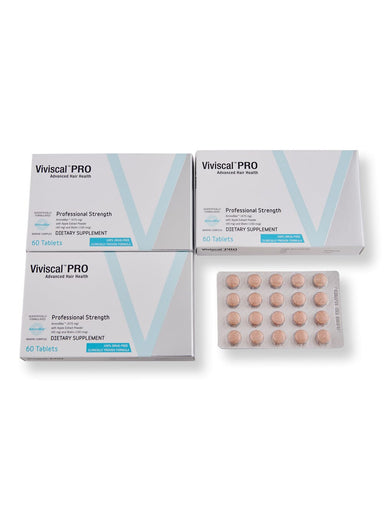 Viviscal Viviscal Professional Strength Hair Growth Supplement 60 Tablets Hair Thinning & Hair Loss 3 Ct 