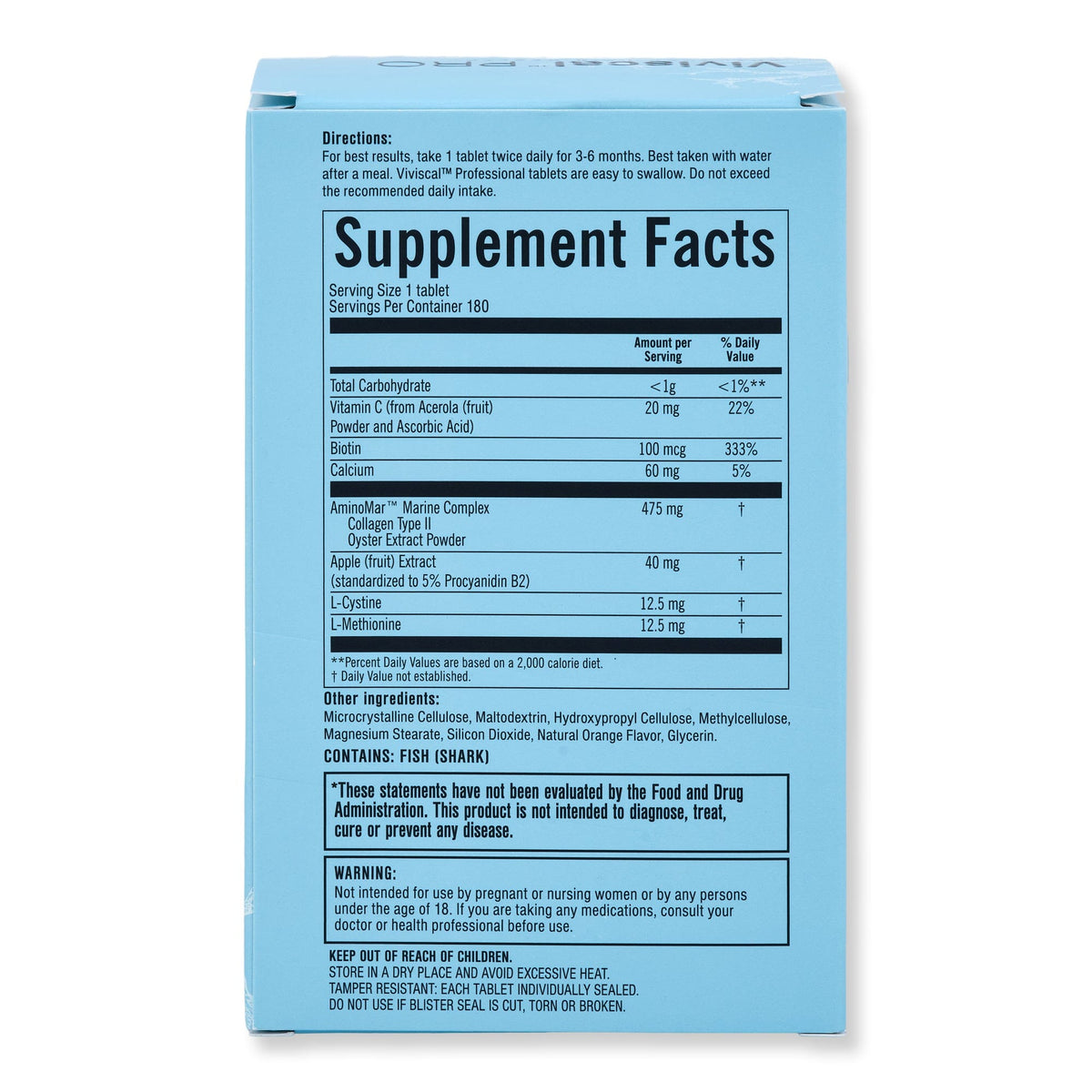 Viviscal Viviscal Professional Strength Hair Growth Supplement Wellness Supplements 