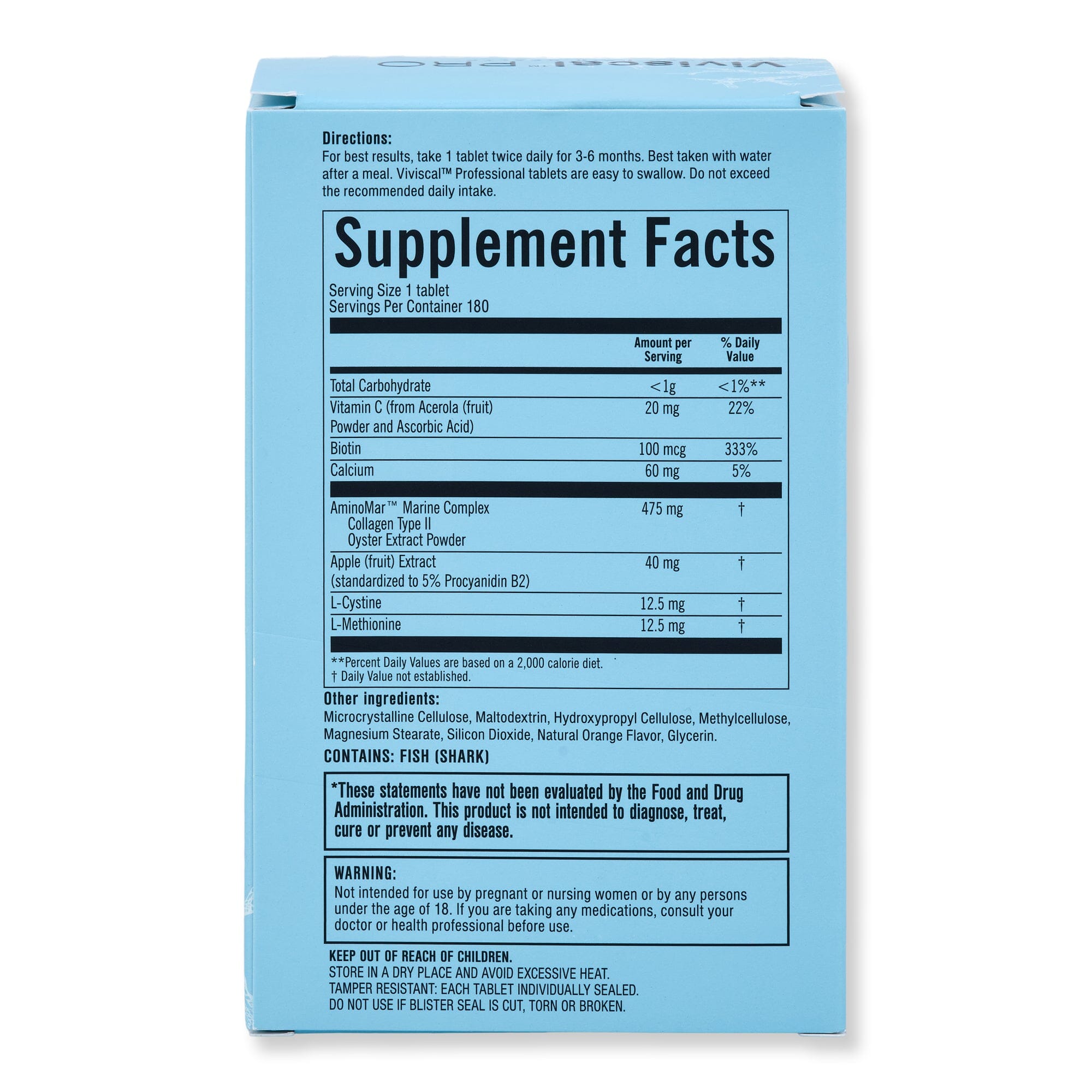 Viviscal Viviscal Professional Strength Hair Growth Supplement Wellness Supplements 