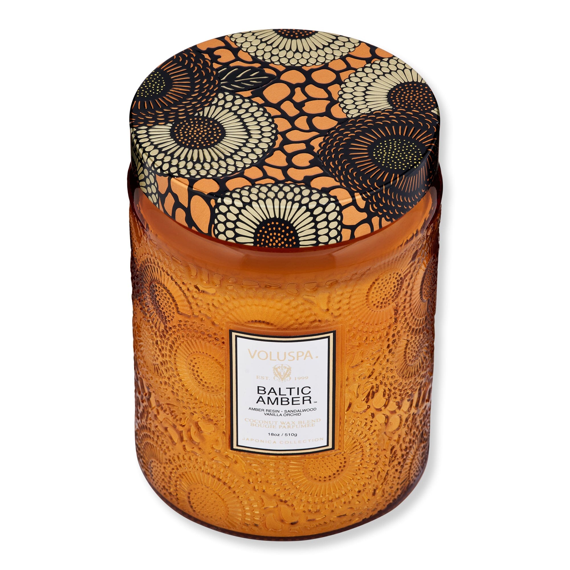 Voluspa Voluspa Baltic Amber Candle 18 oz Candles & Diffusers 