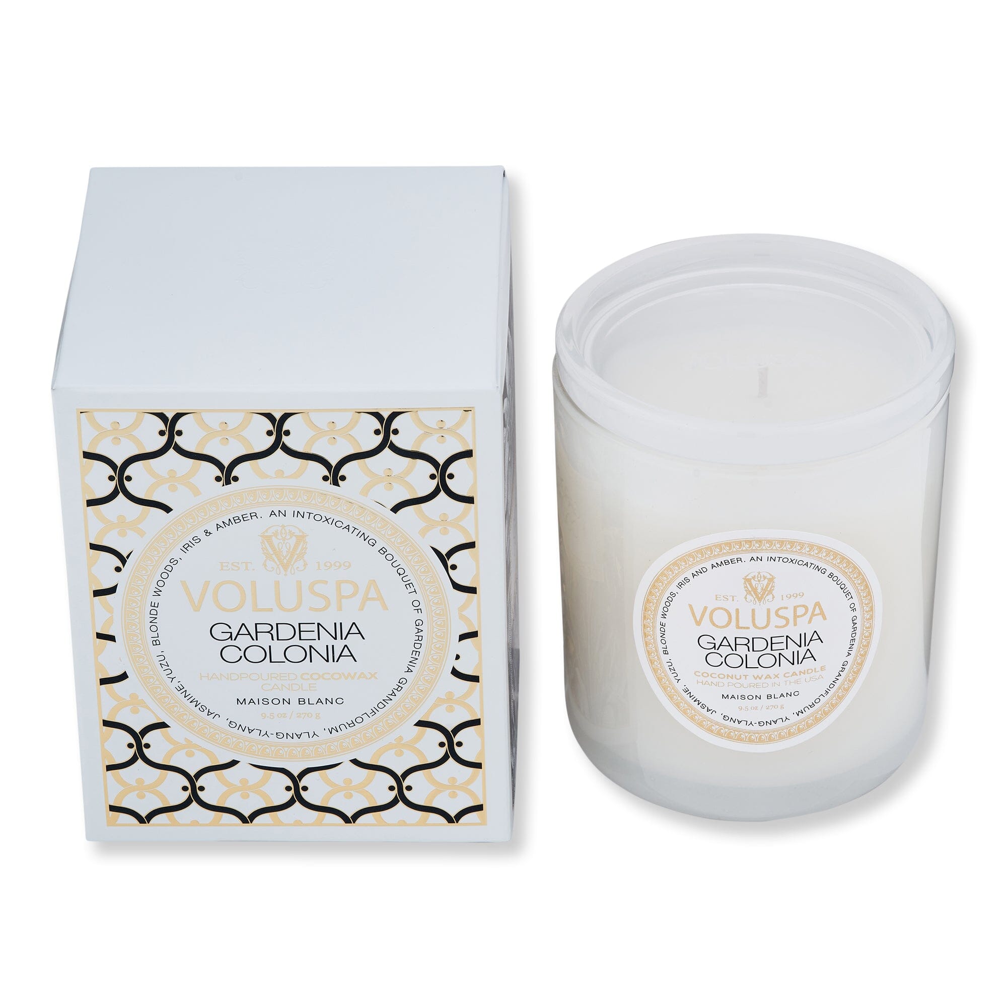 Voluspa Voluspa Gardenia Colonia Candle Candles & Diffusers 