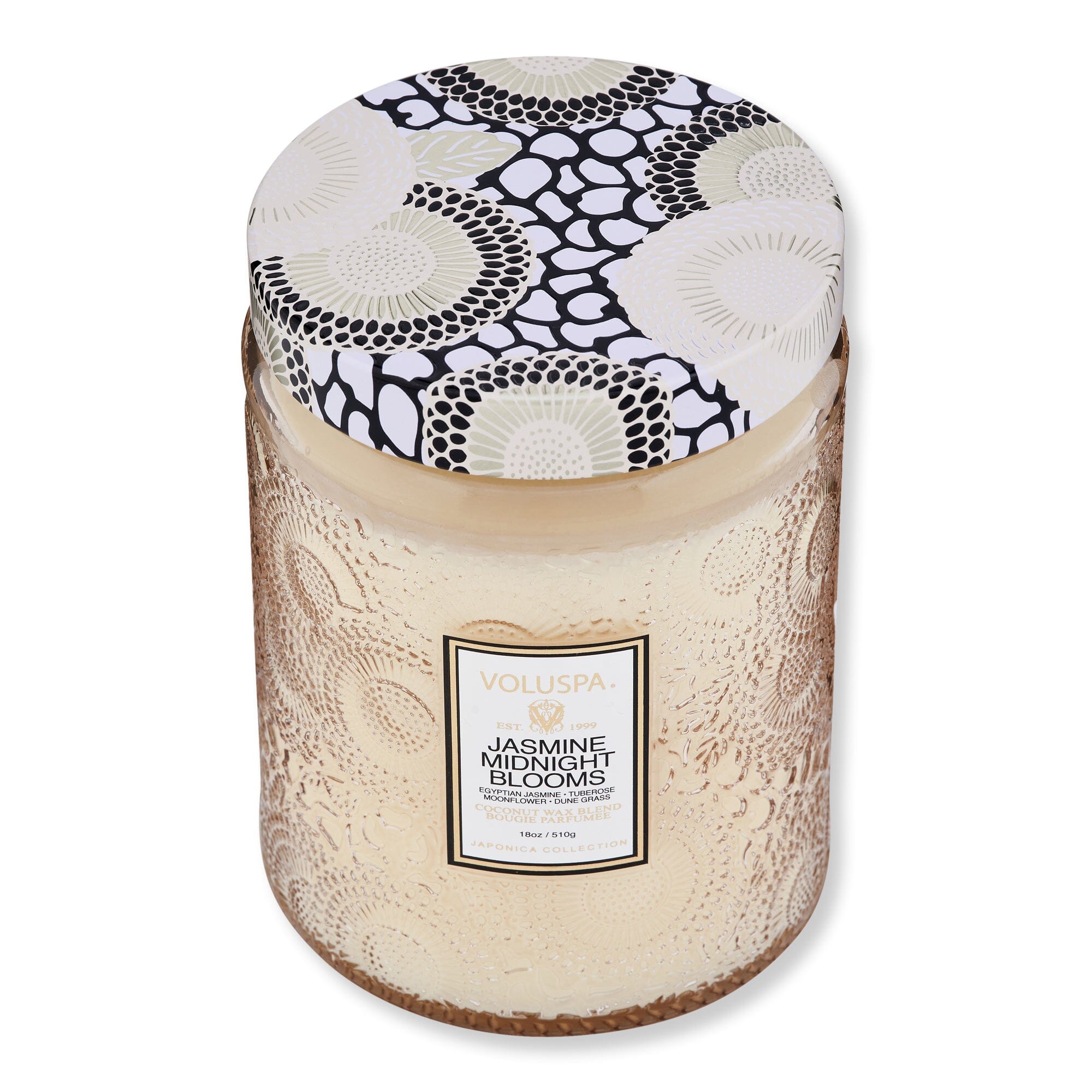 Voluspa Voluspa Jasmine Midnight Blooms Candle 18 oz Candles & Diffusers 