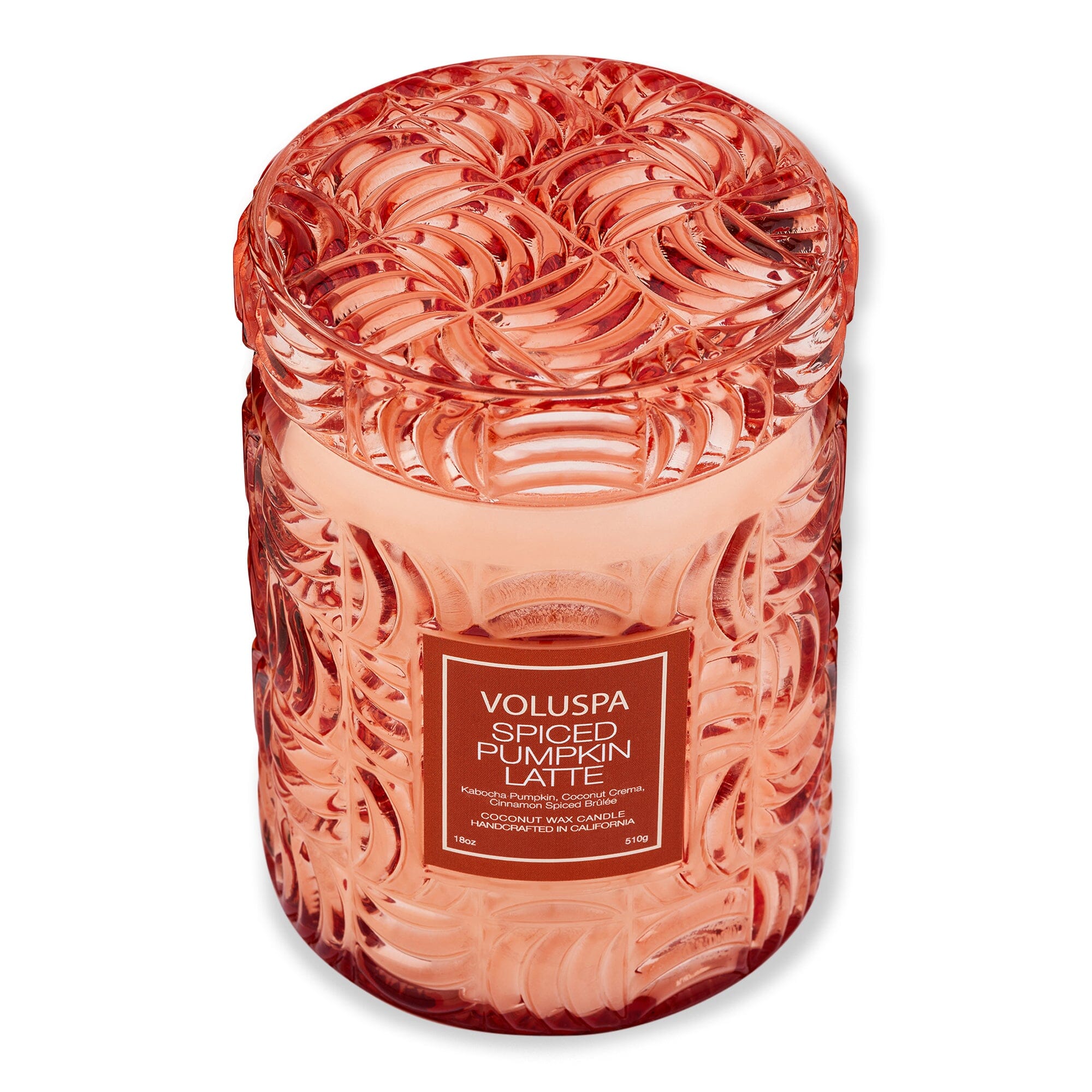 Voluspa Voluspa Spiced Pumpkin Latte Candle 18 oz Candles & Diffusers 