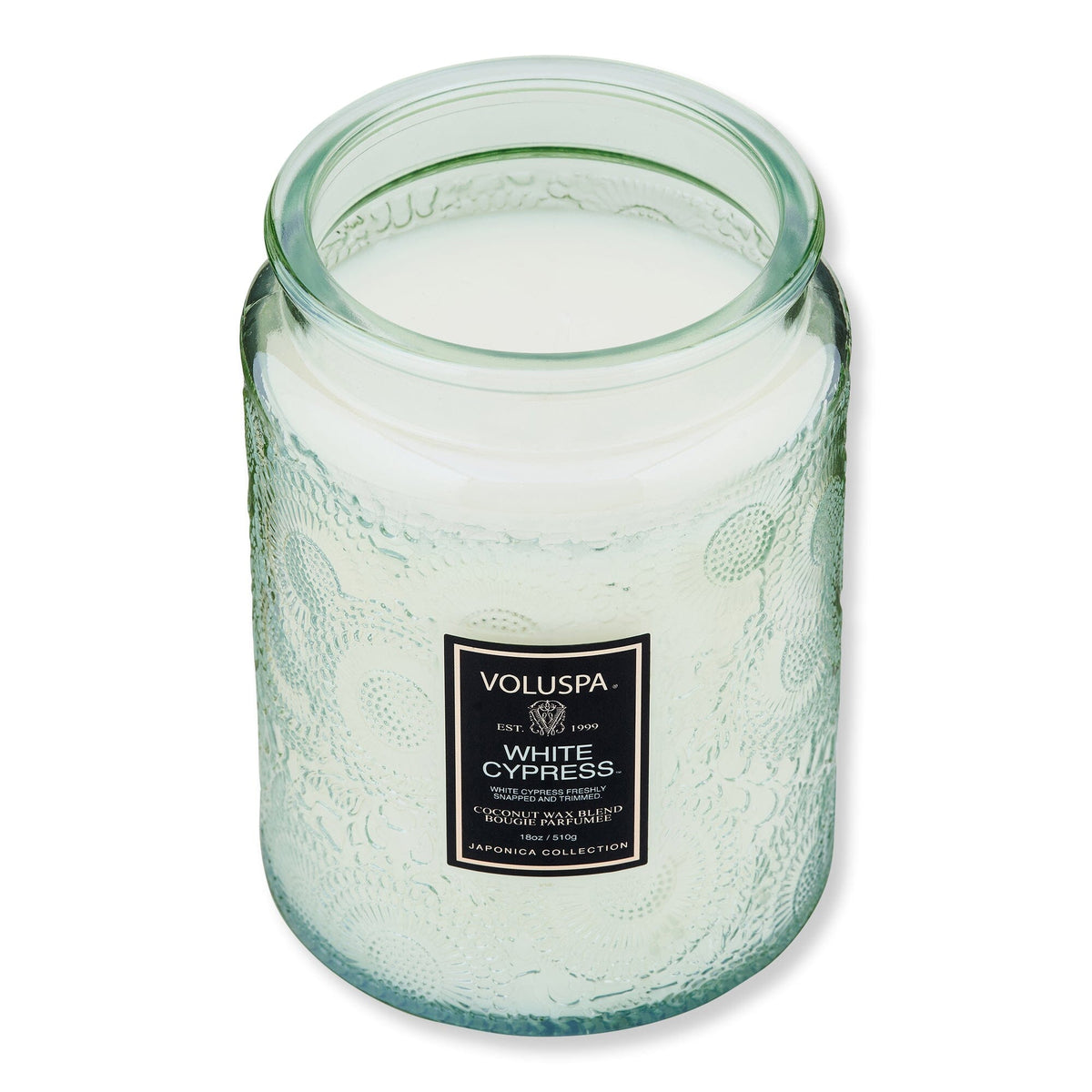 Voluspa Voluspa White Cypress Candle Candles & Diffusers 18 oz 