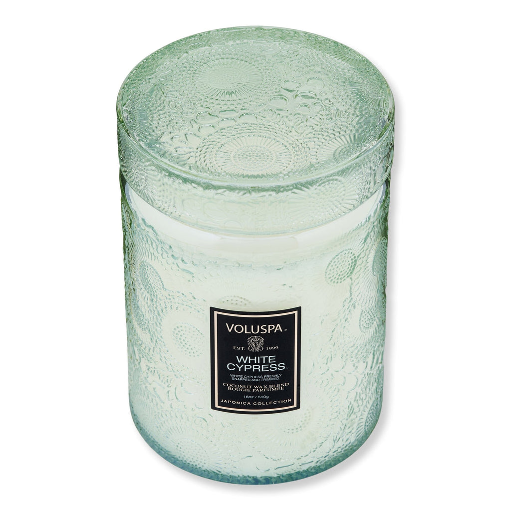 Voluspa Voluspa White Cypress Candle Candles & Diffusers 