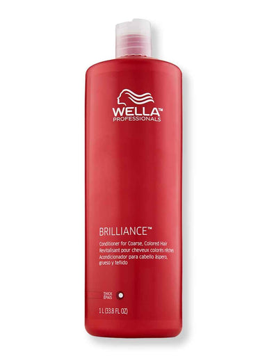 Wella Wella Brilliance Conditioner for Coarse Colored Hair 33.8 oz Conditioners 