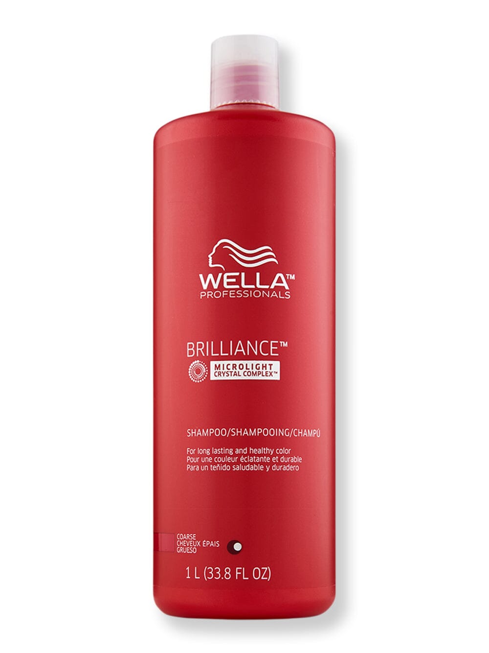 Wella Wella Brilliance Shampoo for Coarse Colored Hair Shampoos 33.8 oz 