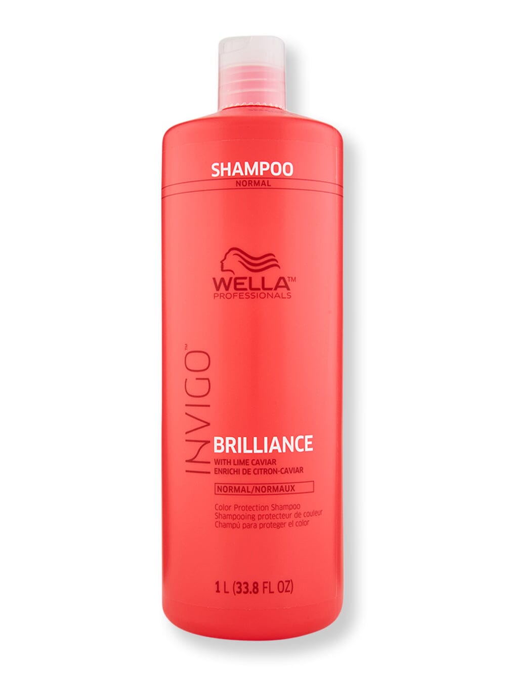 Wella Wella Invigo Brilliance Color Protection Shampoo for Normal Hair Shampoos 33.8 oz / 1000 ml 