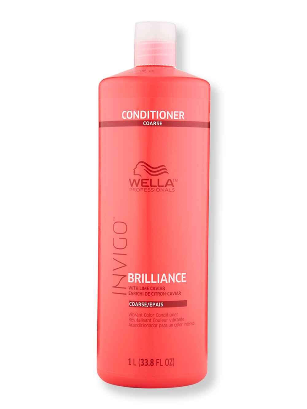 Wella Wella Invigo Brilliance Conditioner Coarse 33.8 oz Conditioners 