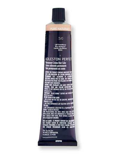 Wella Wella Koleston Perfect Me+ Pure Naturals 2 oz 5/0 Hair Color 