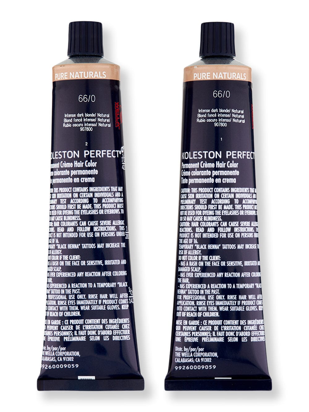 Wella Wella Koleston Perfect Me+ Pure Naturals 66/0 2 Ct 2 oz Hair Color 