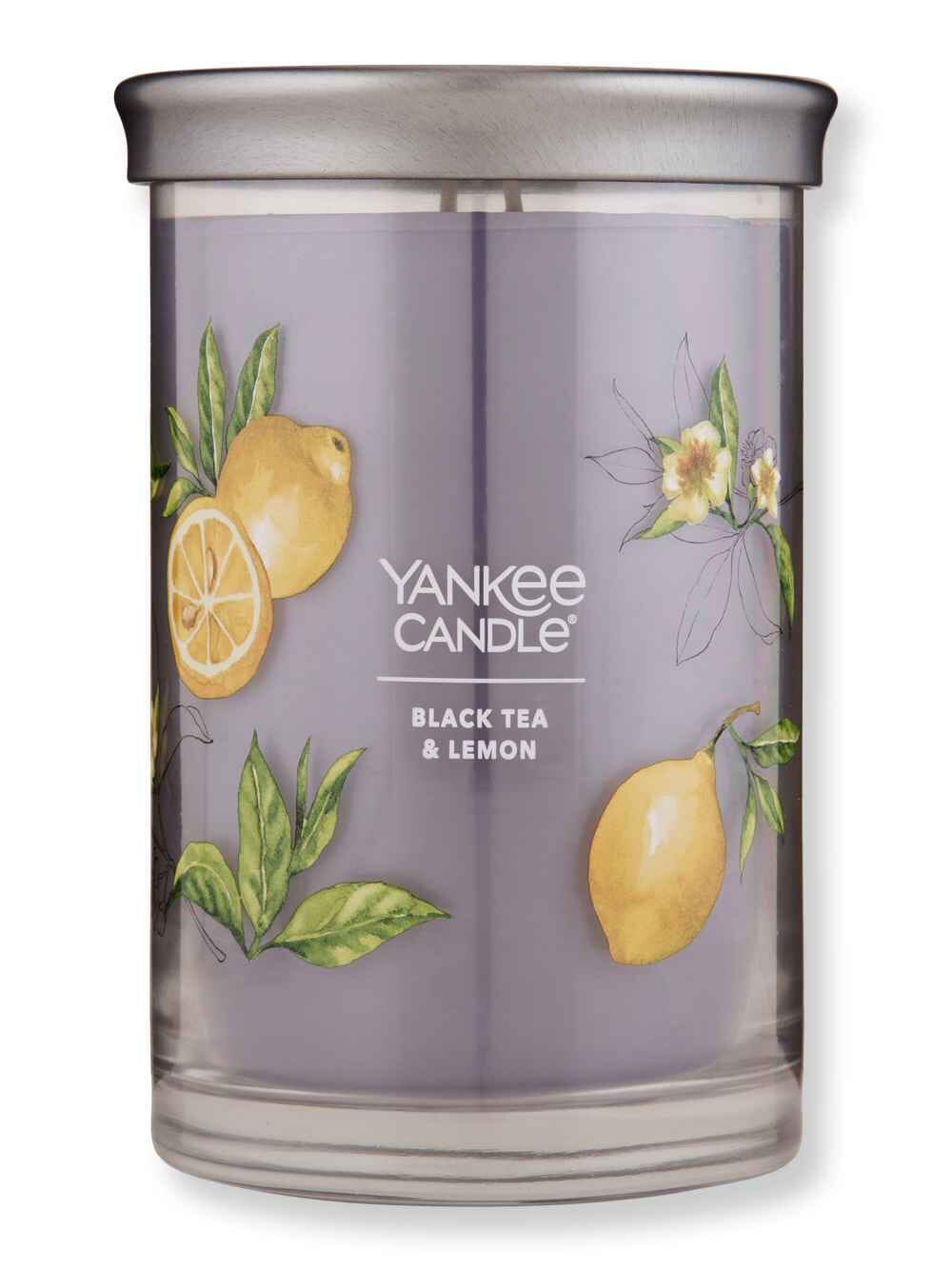 Yankee Candle Yankee Candle Black Tea & Lemon Signature Large 2-Wick Tumbler Candle 20 oz Candles & Diffusers 