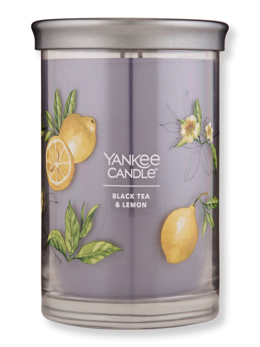 Yankee Candle Yankee Candle Black Tea & Lemon Signature Large 2-Wick Tumbler Candle Candles & Diffusers 20 oz 