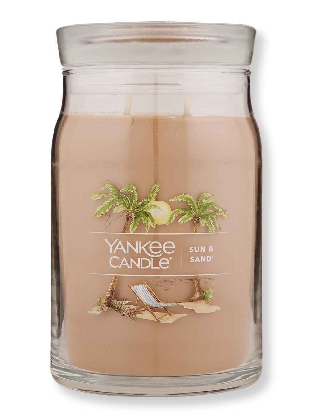 Yankee Candle Yankee Candle Sun & Sand Signature Large Jar Candle 20 oz Candles & Diffusers 