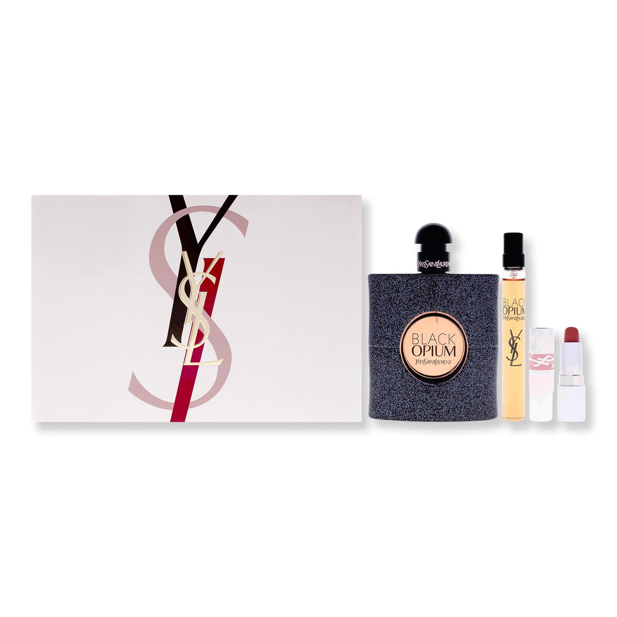 Yves Saint Laurent Yves Saint Laurent Black Opium 3 Piece Gift Set Perfume 