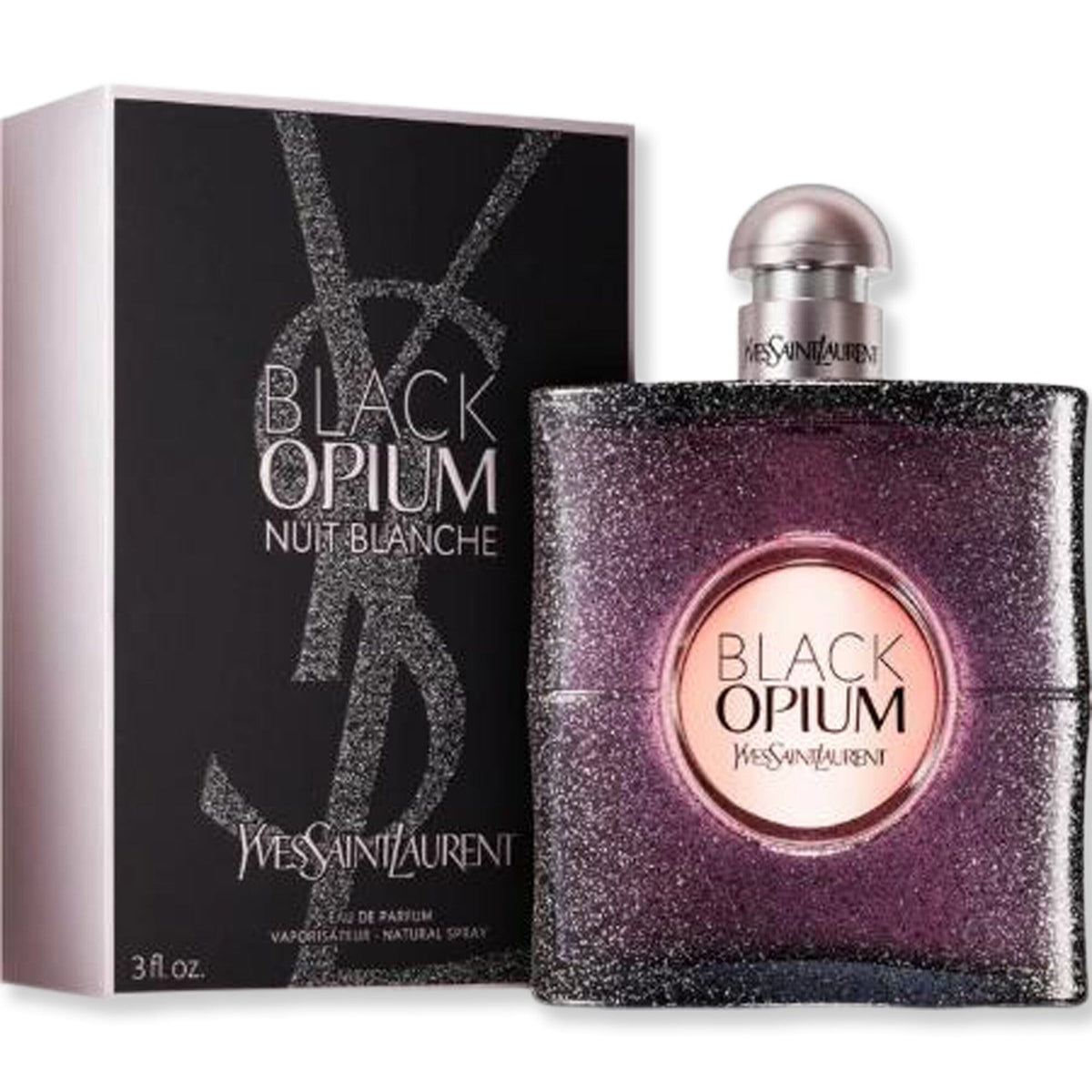 Yves Saint Laurent Yves Saint Laurent Black Opium Nuit Blanche Eau De Parfum Perfume 3.0 oz 