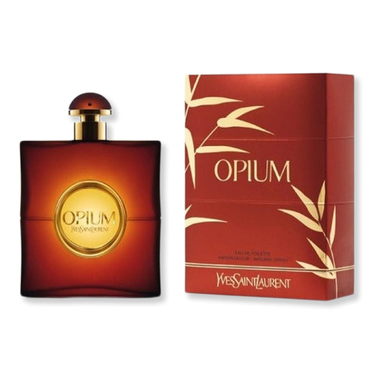 Yves Saint Laurent Yves Saint Laurent Opium Eau De Toilette Perfume 1.7 oz 