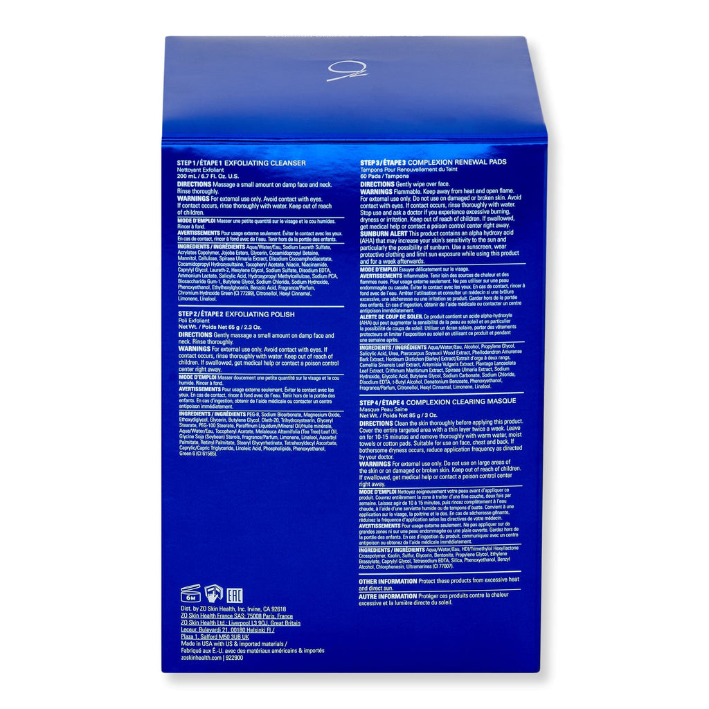 ZO Skin Health ZO Skin Health Complexion Clearing Program Skin Care Kits 