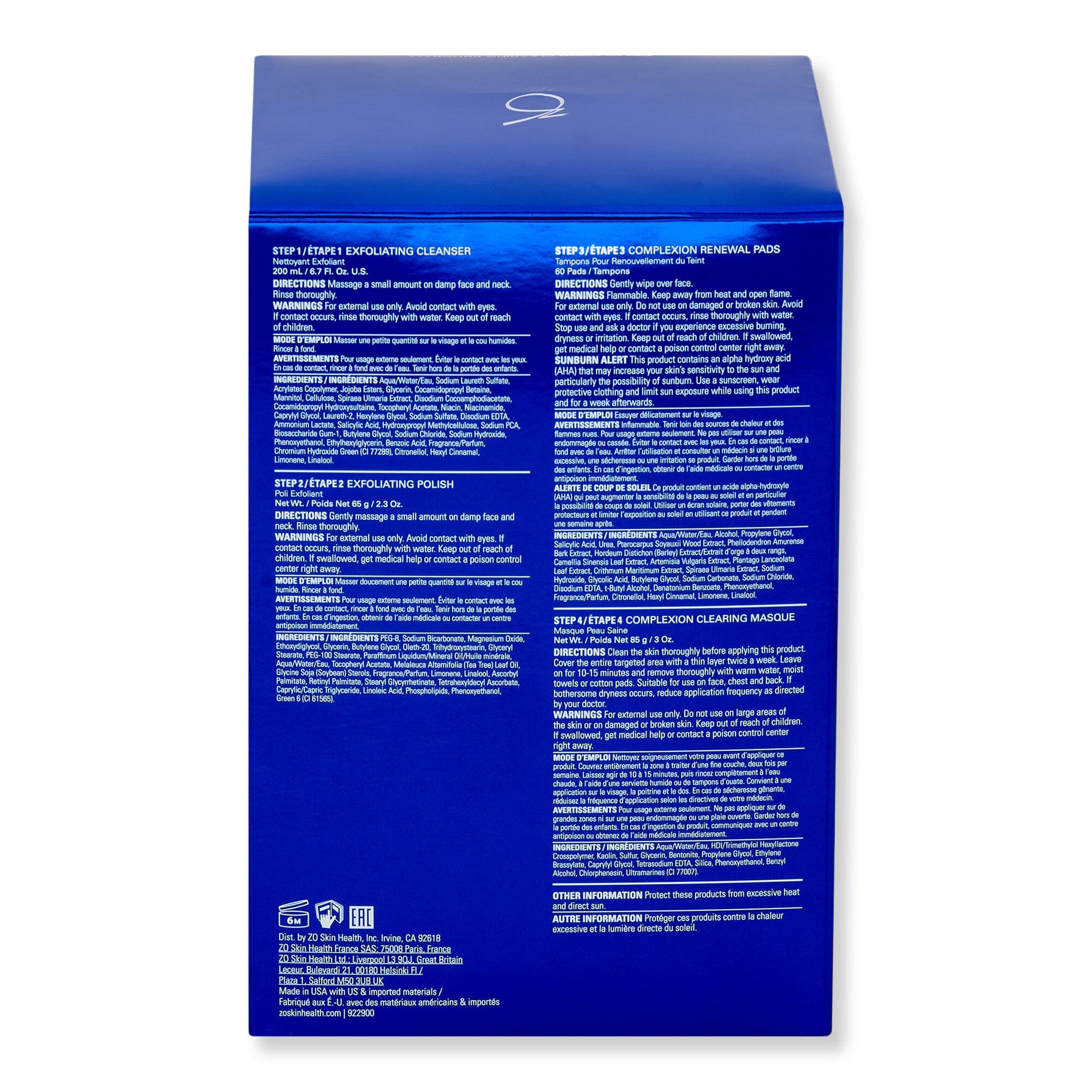 ZO Skin Health ZO Skin Health Complexion Clearing Program Skin Care Kits 