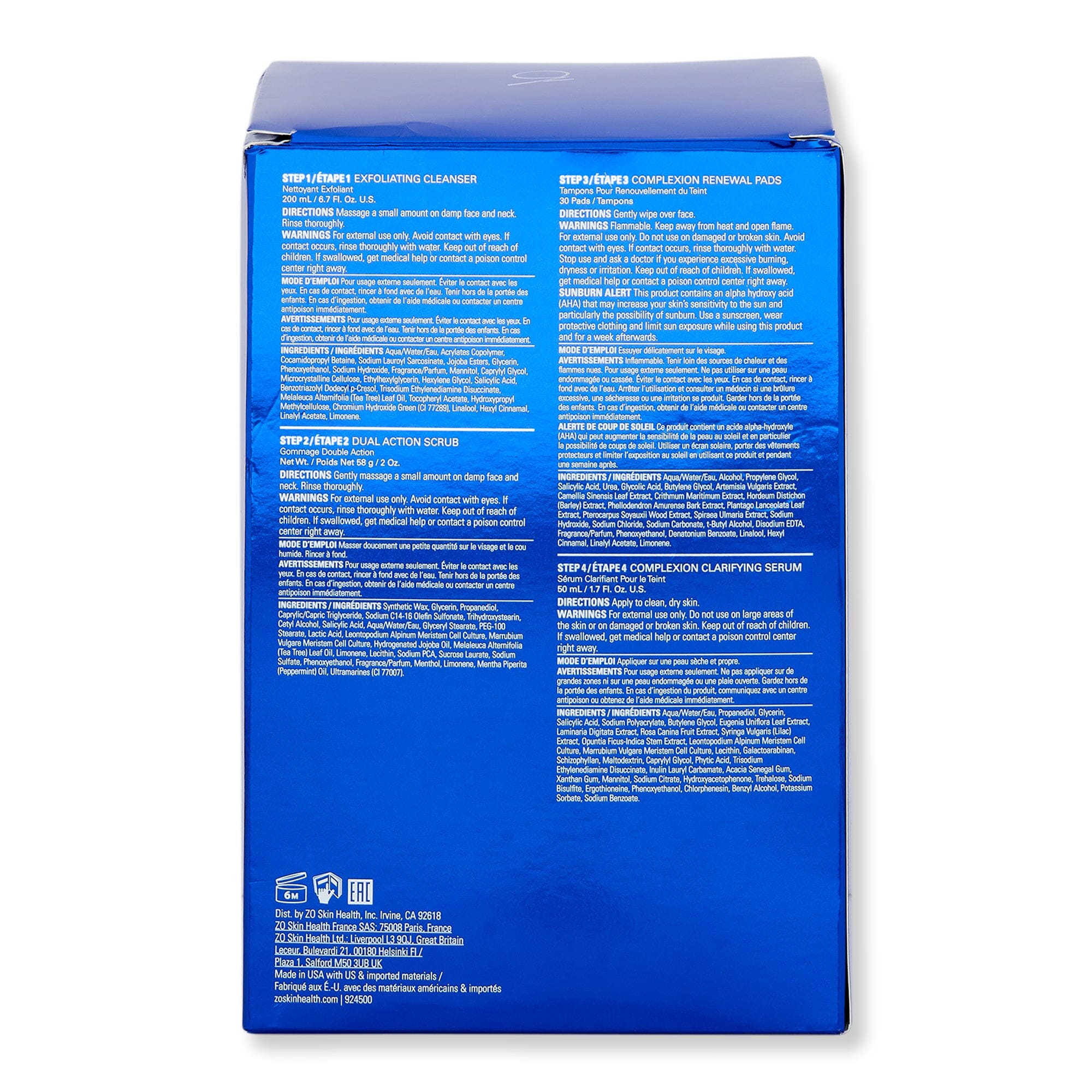 ZO Skin Health ZO Skin Health Complexion Smoothing + Clarifying Program Skin Care Kits 
