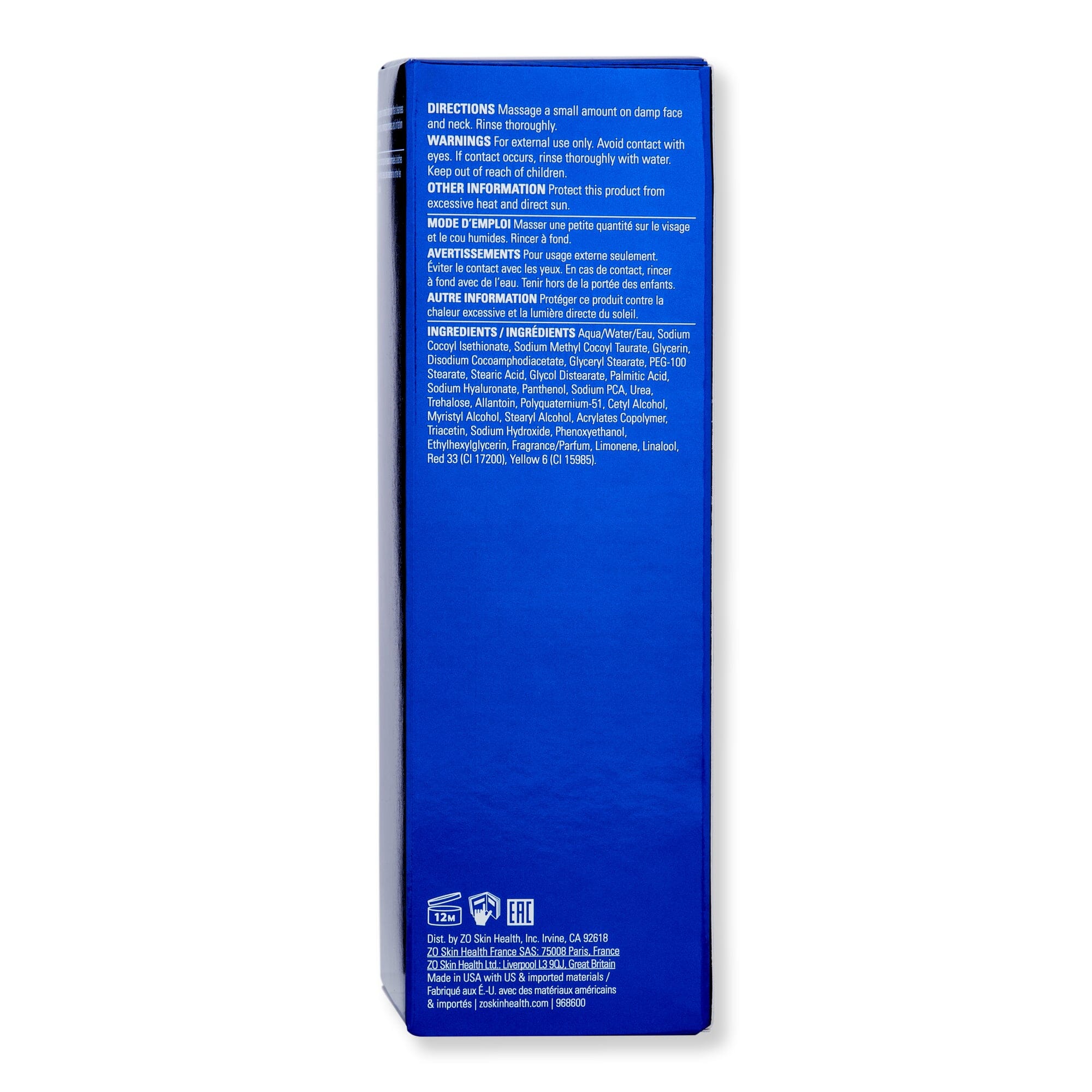 ZO Skin Health ZO Skin Health Hydrating Cleanser Face Cleansers 