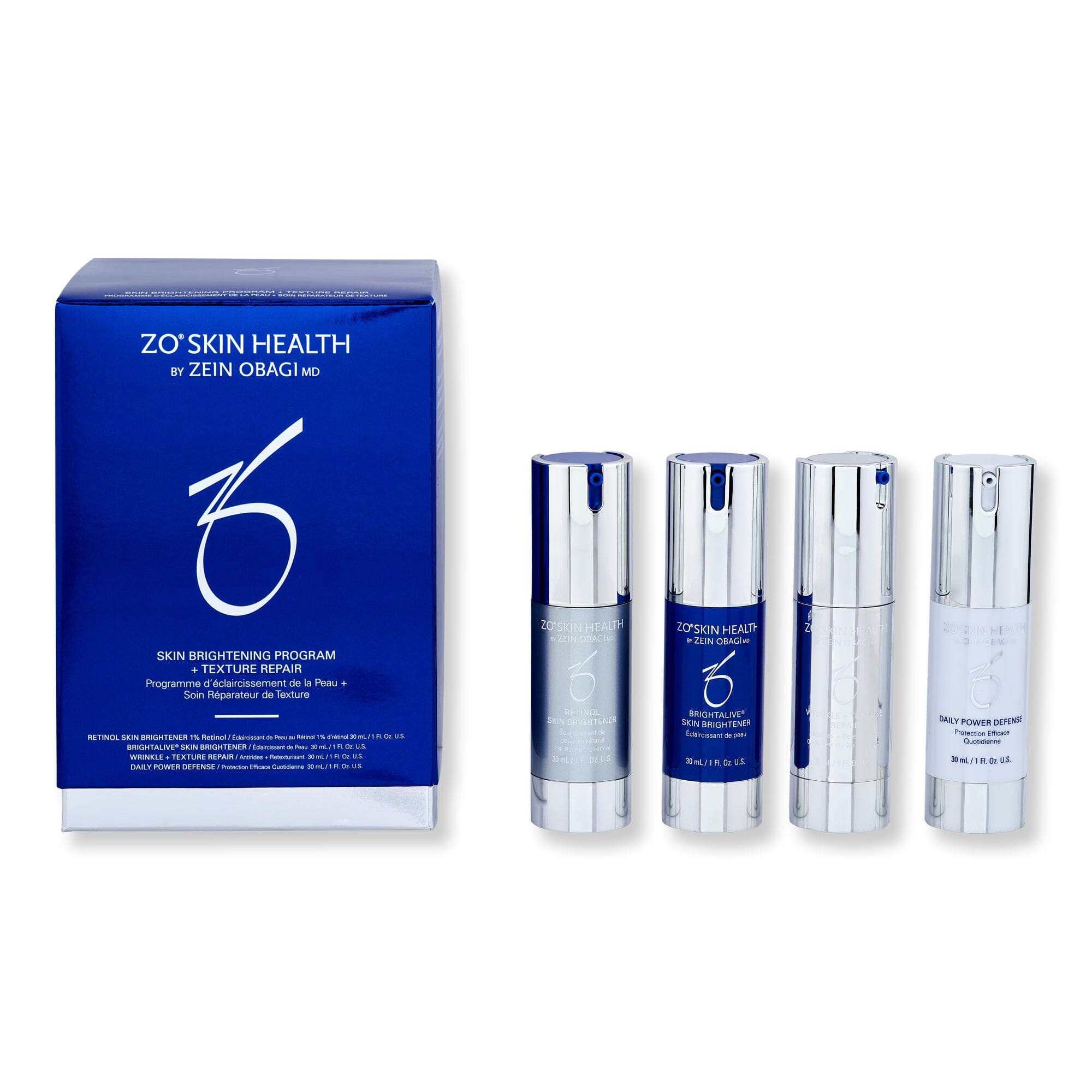 ZO Skin Health ZO Skin Health Skin Brightening Program + Texture Repair Skin Care Kits 