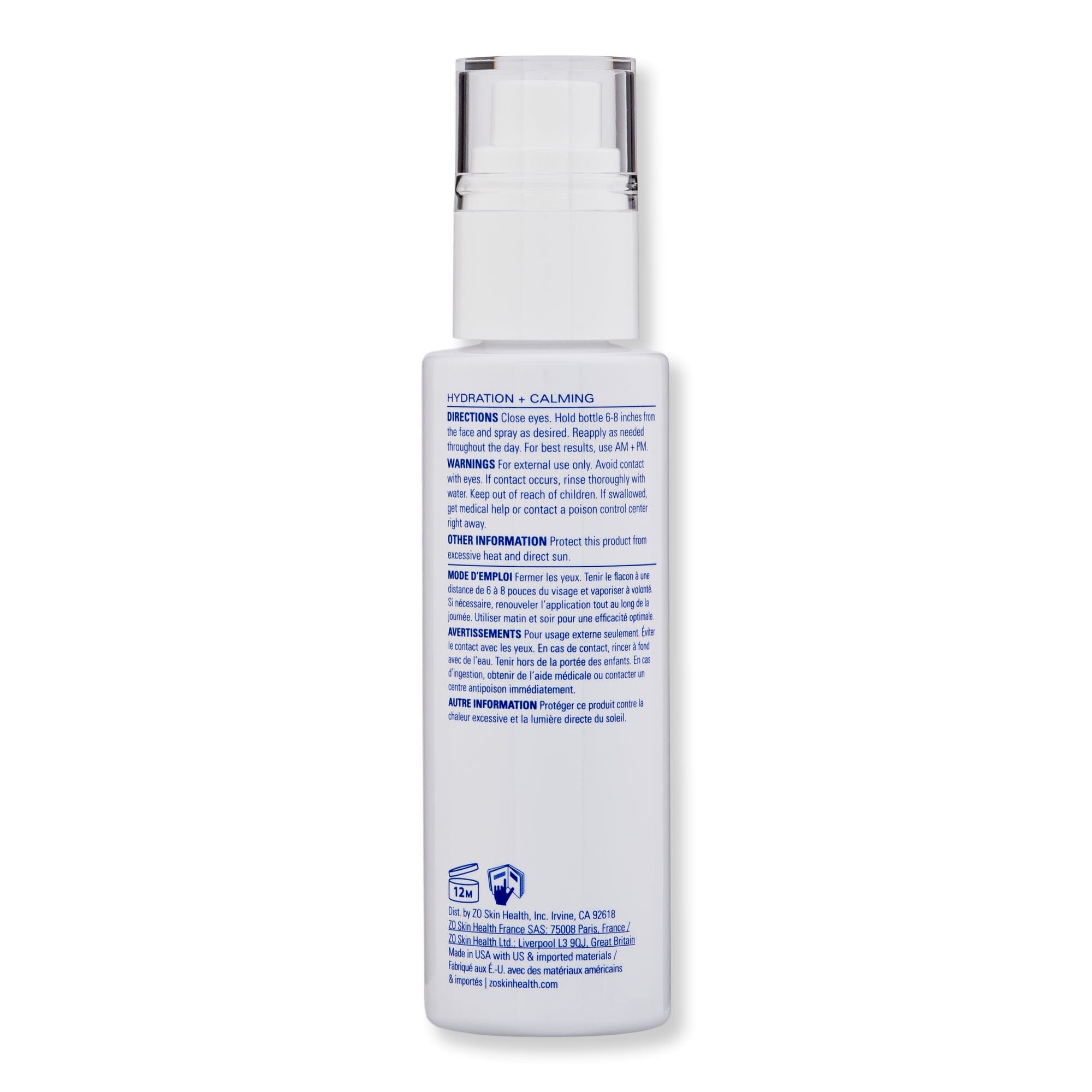 ZO Skin Health ZO Skin Health Soothing Hydro Mist Face Mists & Essences 
