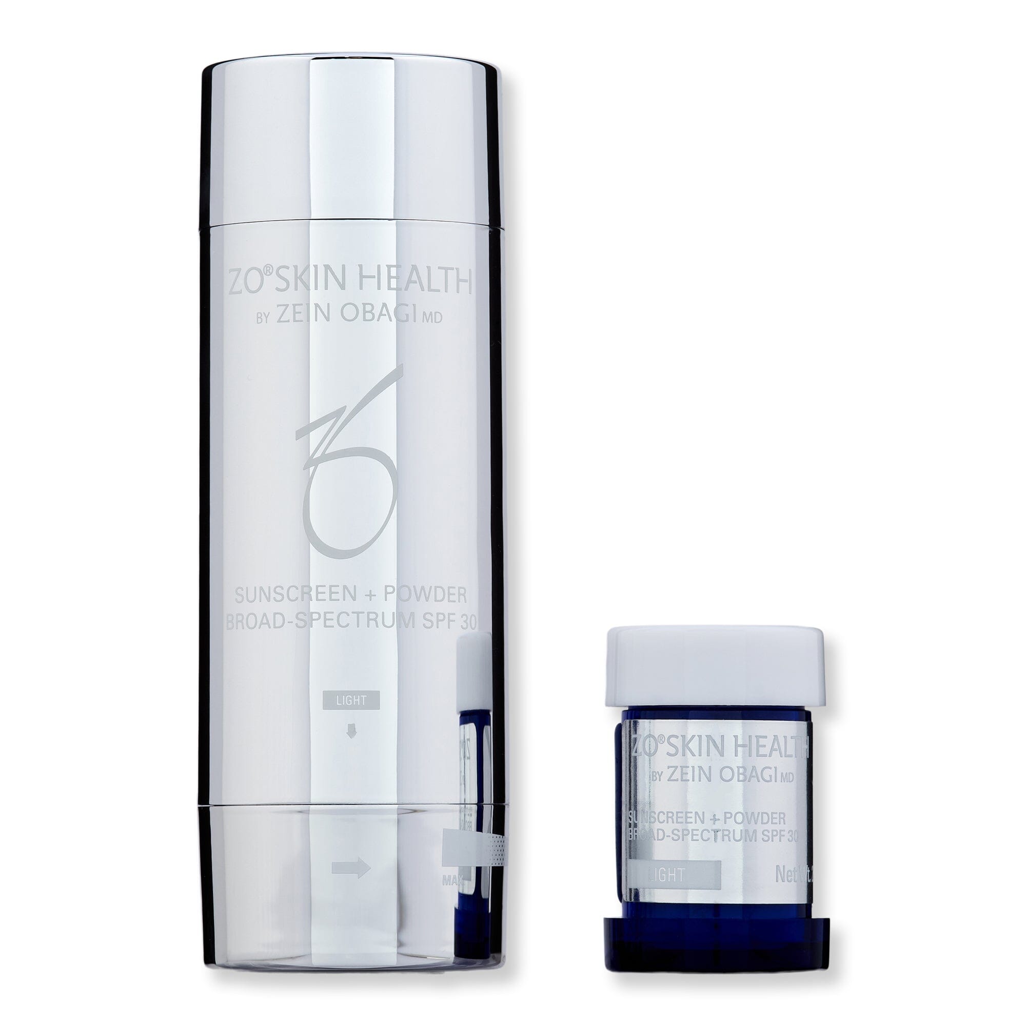ZO Skin Health ZO Skin Health Sunscreen + Powder Broad-Spectrum SPF 30 Face Sunscreens 0.09 oz / 2.7 g Light 