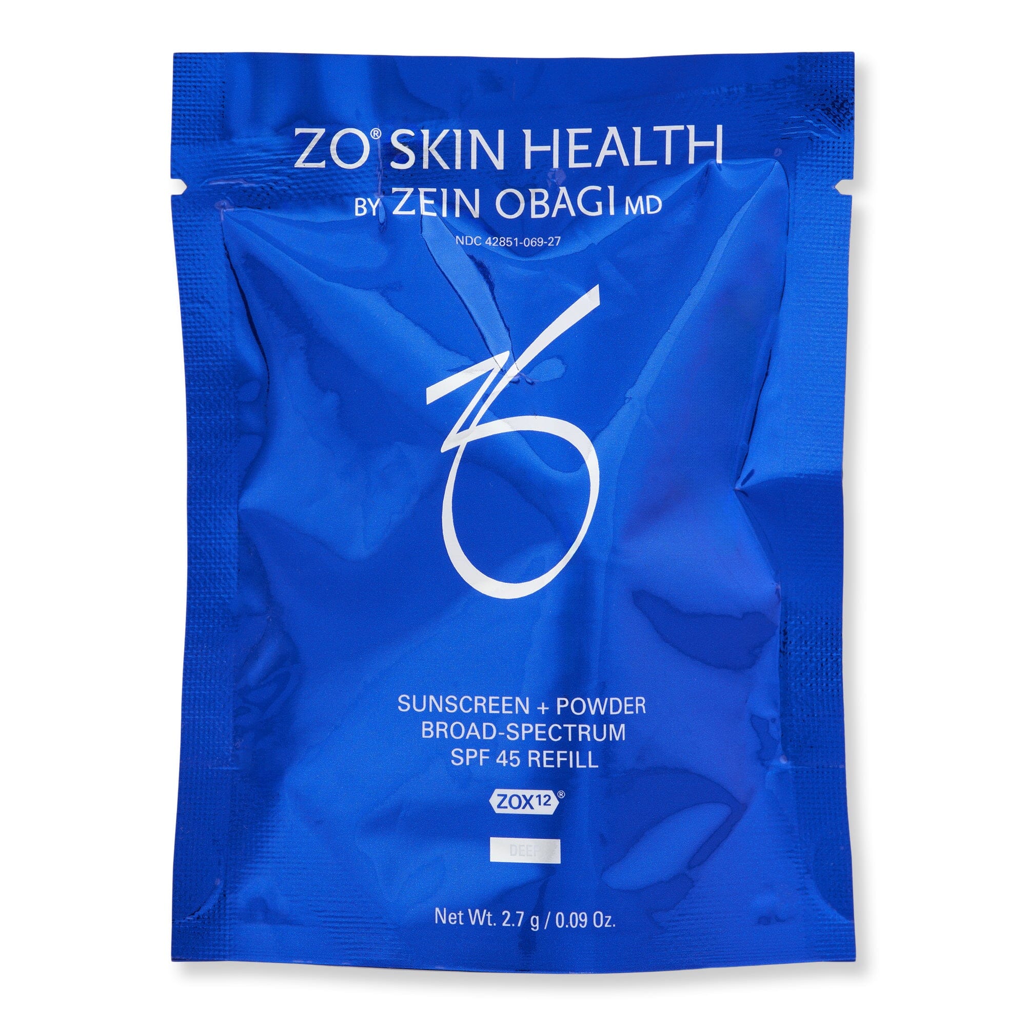 ZO Skin Health ZO Skin Health Sunscreen + Powder Broad-Spectrum SPF 45 Refill 0.09 oz 2.7 g Deep Face Sunscreens 