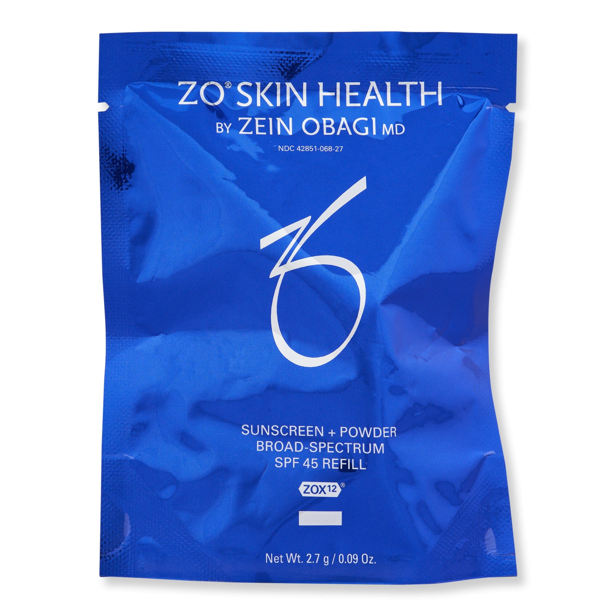 ZO Skin Health ZO Skin Health Sunscreen + Powder Broad-Spectrum SPF 45 Refill 0.09 oz 2.7 g Medium Face Sunscreens 