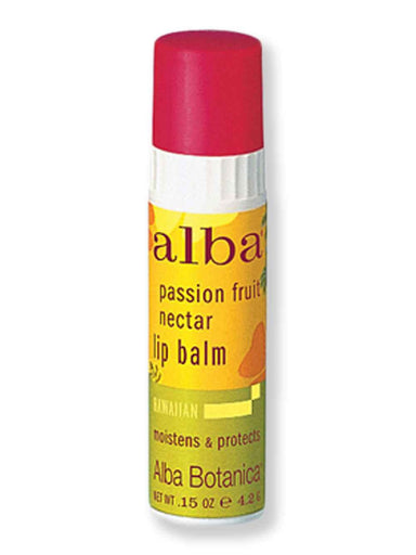 Alba Botanica Alba Botanica Lip Balm Passion Fruit .15 oz 24 Ct Lip Treatments & Balms 