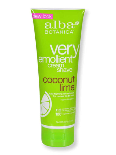 Alba Botanica Alba Botanica Moisturizing Cream Shave Coconut Lime 8 fl oz Shaving Creams, Lotions & Gels 