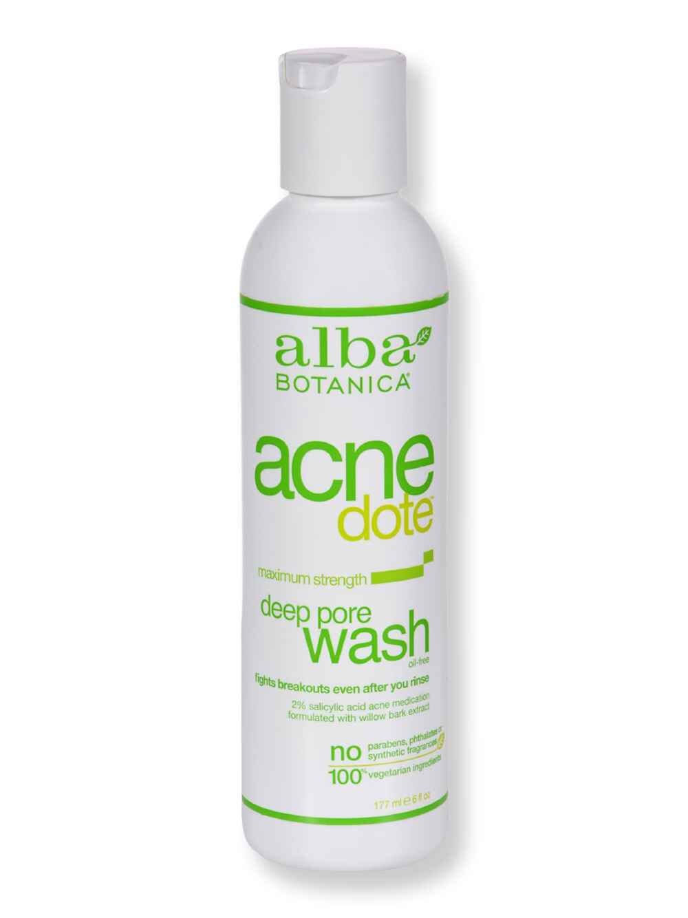 Alba Botanica Alba Botanica Natural Acnedote Deep Pore Wash 6 fl oz Face Cleansers 