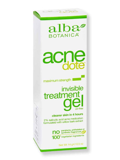 Alba Botanica Alba Botanica Natural Acnedote Invisible Treatment Gel 0.5 oz Acne, Blemish, & Blackhead Treatments 