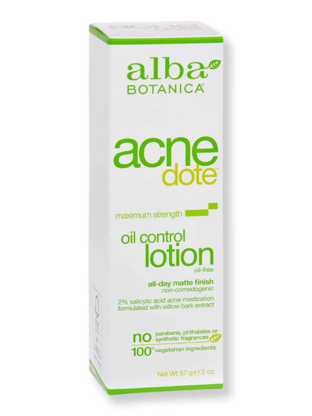 Alba Botanica Alba Botanica Natural Acnedote Oil Control Lotion 2 fl oz Acne, Blemish, & Blackhead Treatments 